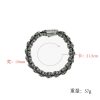 Retro Titanium Steel Skull Bracelet for Men Stainless Steel Skull Bracelet - 图片 4