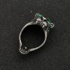 Stainless Steel Retro Personalized Tiger Head Men's Ring - 图片 5