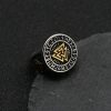 Viking Celtic Knot Ti Steel Ring, Viking Rune Stainless Steel Finger Ring - 图片 2