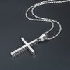 Religious necklaces, vintage delicate cross pendants - 图片 3