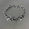 Men's Bracelet with OT Clasp, Titanium Steel, Non-Fading, Simple and Versatile, High-End Feeling Accessory for Women - 图片 2