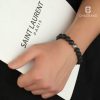 Men's trendy reverse scale bracelet with all-match round beads - 图片 2