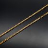 3mm Stainless Steel Flower Basket Chain, Titanium Steel Jewelry Link - 图片 3