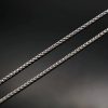 3mm Stainless Steel Flower Basket Chain, Titanium Steel Jewelry Link - 图片 4