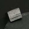 Titanium Steel Gold-Plated World Famous Painting Judas Thirteen Apostles Men's Ring - 图片 4
