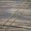 Square Pearl Stainless Steel Necklace, Titanium Steel Jewelry Chain, Hip-Hop Trendy Versatile Link - 图片 2