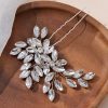 Wedding Hair Accessories, Ancient-Style Hairpin, Handmade U-Shaped Hair Comb with Rhinestone for Bride's Updo - 图片 5