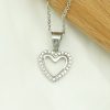 Ins Style Gold-Plated Titanium Steel Heart Pendant - 图片 6