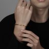 Men's Trendy Titanium Steel Handchain, Non-Fading Simple and Reserved Style, High-End Feeling, Uncommon Bracelet for Men, Male Jewelry - 图片 2