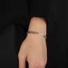 Starlight bracelet for men, made of titanium steel, with a cross that doesn't fade - 图片 2