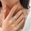 S925 Sterling Silver Bow Freshwater Pearl Shredded Silver Necklace - 图片 3
