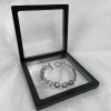 Men's Bracelet with OT Clasp, Titanium Steel, Non-Fading, Simple and Versatile, High-End Feeling Accessory for Women - 图片 3