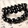 New Chinese-style Bead Necklace with Traditional Black Obsidian - 图片 4