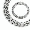 Titanium Steel Cuban Bracelet for Men, Non-Fading, Majestic and Unique Trendy Hip Hop Jewelry - 图片 4