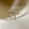 S925 Sterling Silver Bow Freshwater Pearl Shredded Silver Necklace - 图片 8