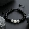 Tiger's Eye Bracelet for Men and Women, Adjustable Woven Stylish Unisex Accessory - 图片 3