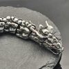 Retro keel chain domineering titanium steel dragon shape dragon scale bracelet - 图片 4