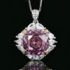 Bulk Wholesale of Luxury Jewelry Set with Rose Cut Stones, Gold Plated on Brass Base, 14mm for Female Lead - 图片 3