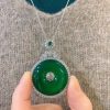 A versatile birthday gift, this jadeite necklace features an inlaid emerald green pendant with a 30*30 main stone. - 图片 5