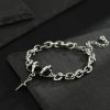 Black Diamond Star Body Winding Bracelet for Men, Cool and Simple INS Stylish Titanium Steel - 图片 5