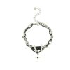 Black Diamond Star Body Winding Bracelet for Men, Cool and Simple INS Stylish Titanium Steel - 图片 6